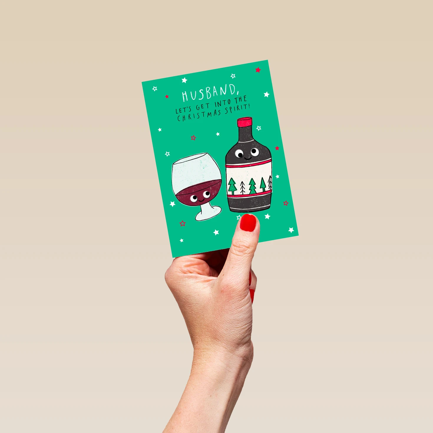 Pod Personalised Christmas Spirit Bottle Card For Husband 4 Pod Personalised Christmas Spirit Bottle Card For Husband - Image 4