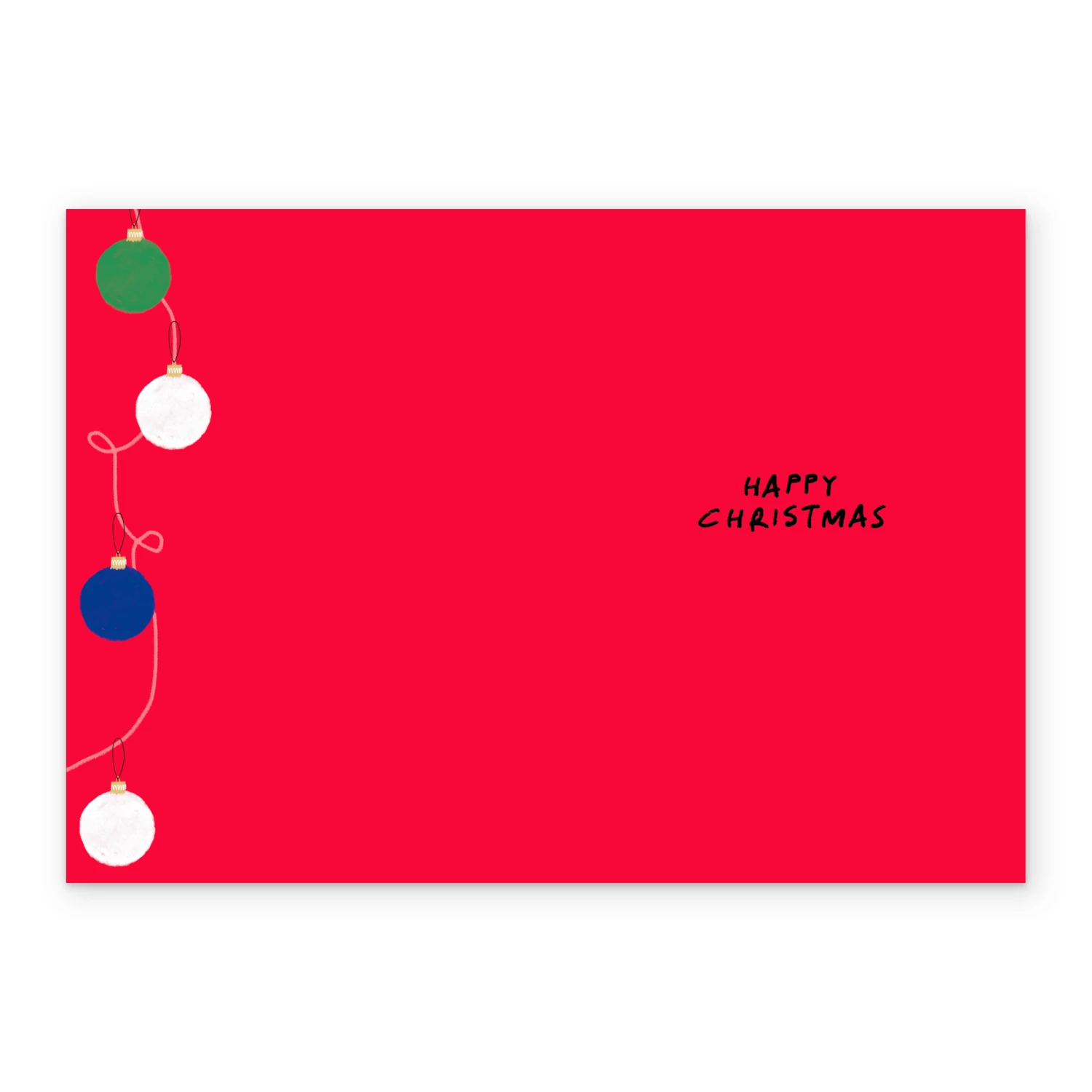 Pod Personalised Christmas Cheer And Baubles Card 3 Pod Personalised Christmas Cheer And Baubles Card - Image 3