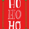 Pod Personalised Ho Ho Ho Christmas Card