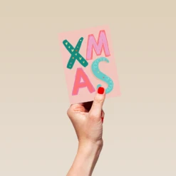 Pod Personalised Fun XMAS Christmas Card -Pod Shop F3100104 hand S