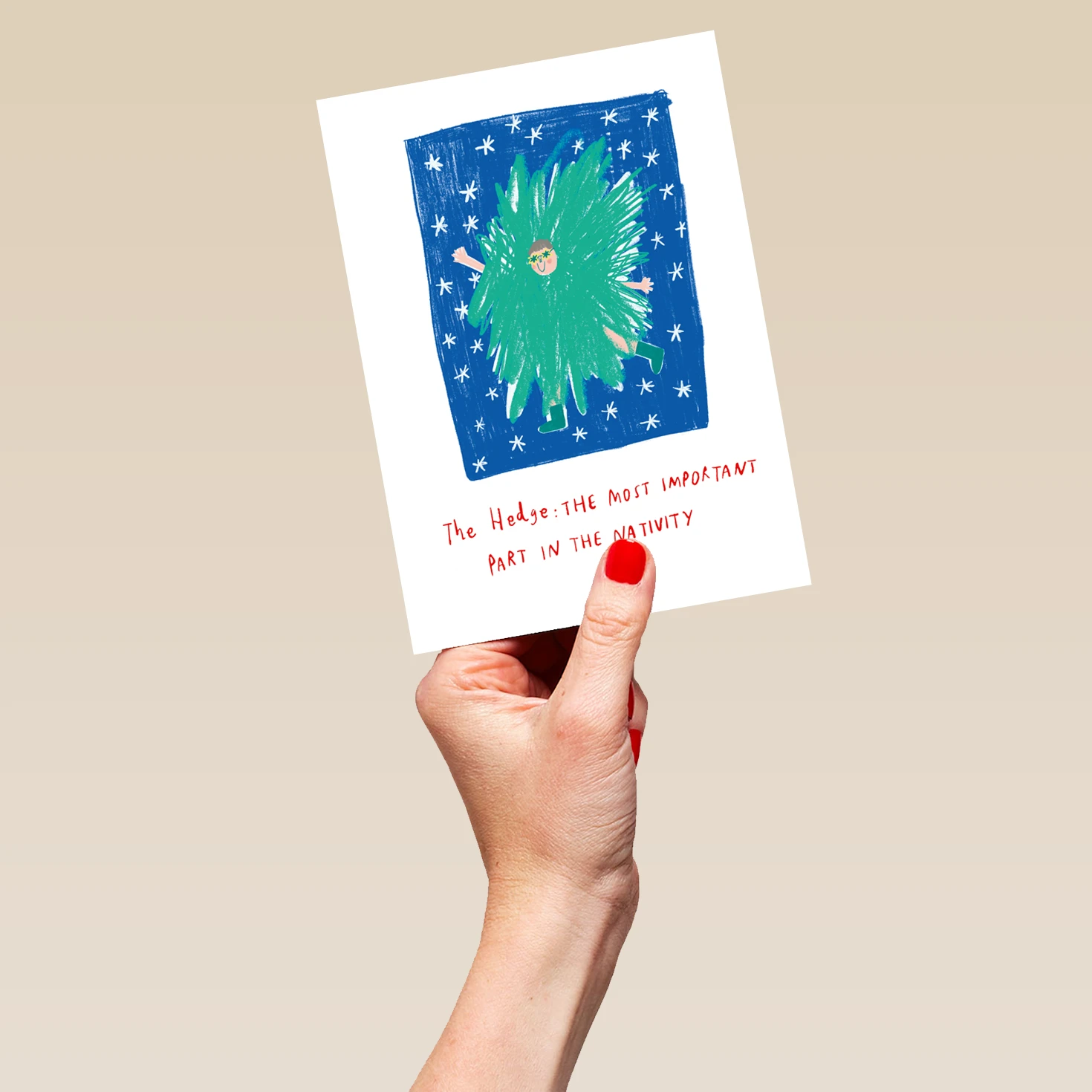 Pod Personalised Nativity Play Christmas Card 5 Pod Personalised Nativity Play Christmas Card - Image 5