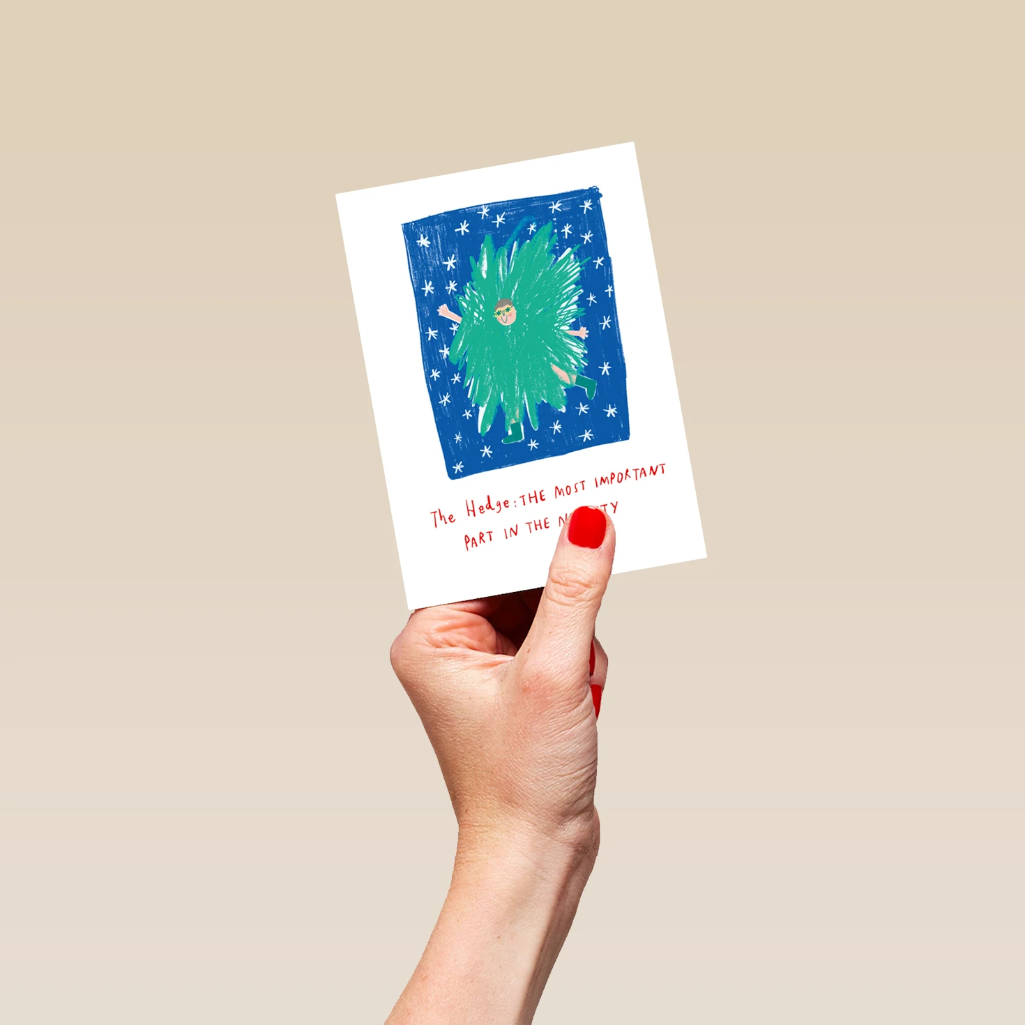 Pod Personalised Nativity Play Christmas Card 4 Pod Personalised Nativity Play Christmas Card - Image 4