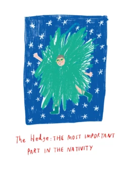 Pod Personalised Nativity Play Christmas Card