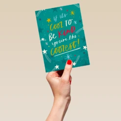 Pod Personalised State Of Kind Cool Stars Christmas Card -Pod Shop F3100110 hand L