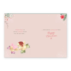 Pod Personalised Forever Friends For A Wonderful Girlfriend Christmas Card -Pod Shop F3100133 alt2