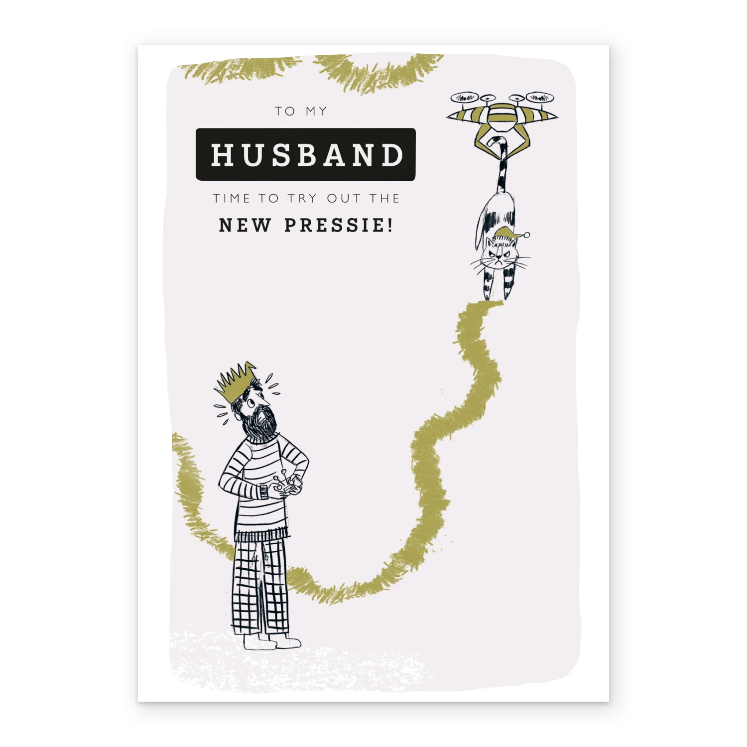 Pod Personalised Pressie For Husband Christmas Card 2 Pod Personalised Pressie For Husband Christmas Card - Image 2