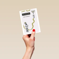 Pod Personalised Pressie For Husband Christmas Card 8 Pod Personalised Pressie For Husband Christmas Card -Pod Shop F3100137 hand S