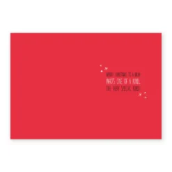 Pod Personalised Dogs & Snowflakes Mum Christmas Card -Pod Shop F3100154 alt2