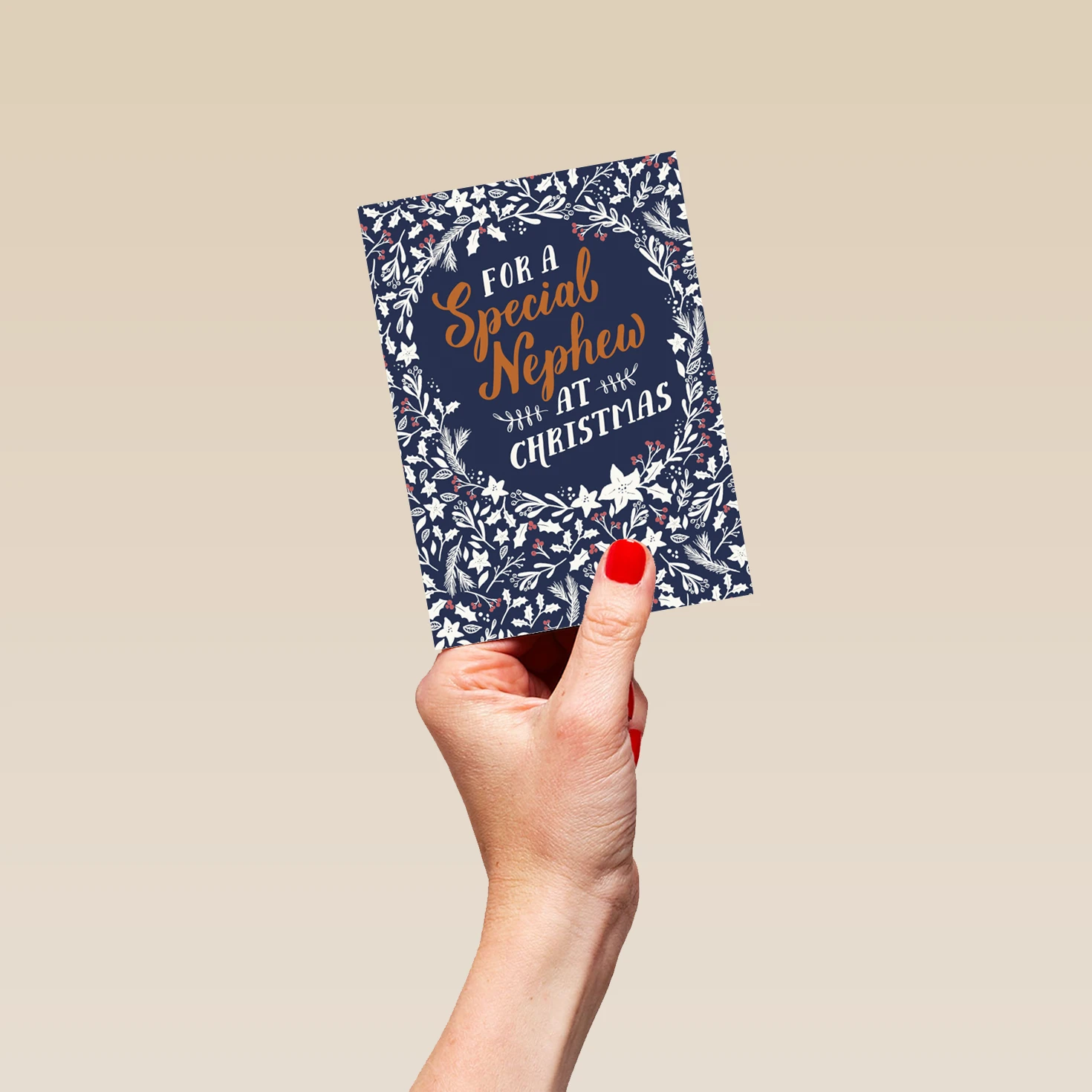 Pod Personalised Festive Winter Nephew Christmas Card 4 Pod Personalised Festive Winter Nephew Christmas Card - Image 4