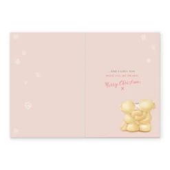 Pod Personalised Cute Forever Friends The One I Love Christmas Card -Pod Shop F3100185 alt2