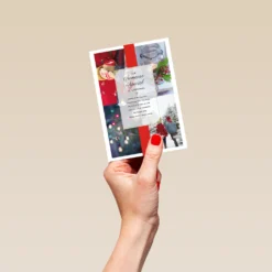 Pod Personalised Someone Special Ribbon Poem Christmas Card -Pod Shop F3100210 hand S