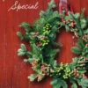 Pod Personalised Someone Special Wreath Christmas Card