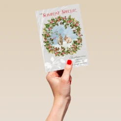 Pod Personalised For Someone Special Wreath Christmas Card -Pod Shop F3100212 hand L