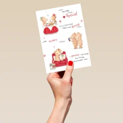 Pod Personalised Someone Special Poem Christmas Card -Pod Shop F3100214 hand L