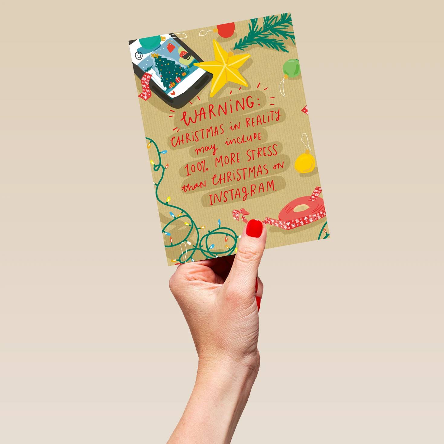 Pod Personalised Christmas In Reality Christmas Card 5 Pod Personalised Christmas In Reality Christmas Card - Image 5