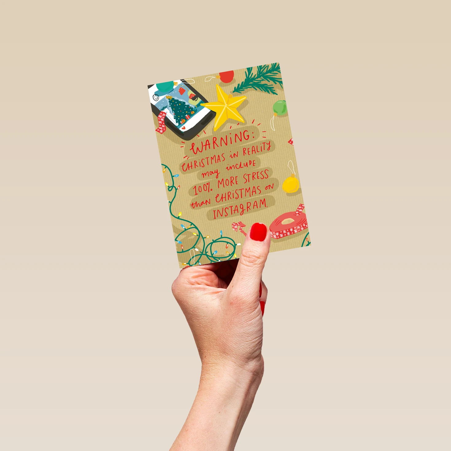 Pod Personalised Christmas In Reality Christmas Card 4 Pod Personalised Christmas In Reality Christmas Card - Image 4