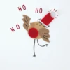 Pod Personalised Santa Robin Christmas Card