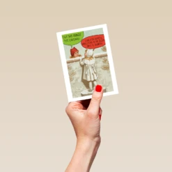 Pod Personalised Children Gifts Christmas Card -Pod Shop F3100253 hand S