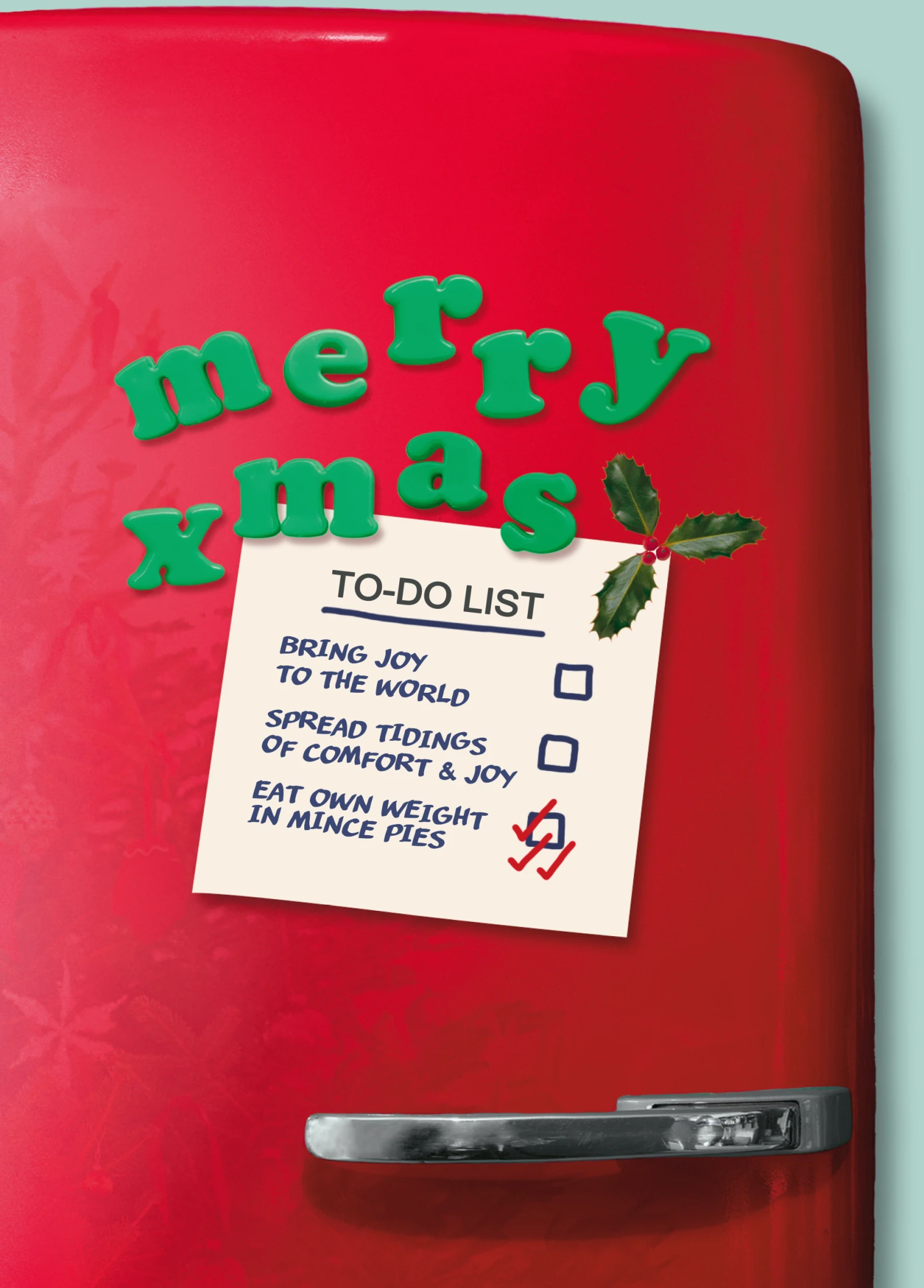 Pod Personalised Christmas To-Do List Card 1 Pod Personalised Christmas To-Do List Card