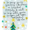 Pod Personalised Get Well Soon Stars Design Christmas Card