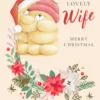 Pod Personalised Cute Forever Friends For Wife Christmas Card
