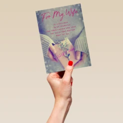 Pod Personalised Wife Love And Care Gifts Christmas Card 9 Pod Personalised Wife Love And Care Gifts Christmas Card -Pod Shop F3100304 hand L