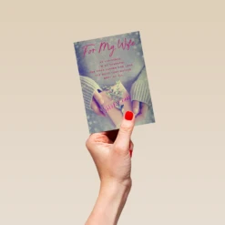 Pod Personalised Wife Love And Care Gifts Christmas Card 8 Pod Personalised Wife Love And Care Gifts Christmas Card -Pod Shop F3100304 hand S