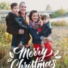 Pod Personalised Family Merry Christmas Photo Upload Card