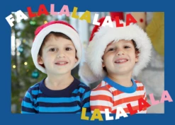 Pod Personalised Kids Christmas Photo Card