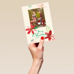 Pod Personalised Grandma & Grandad Christmas Photo Card -Pod Shop F3100344 hand L