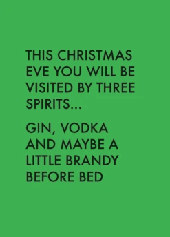 Pod Personalised Before Bed Funny Christmas Card