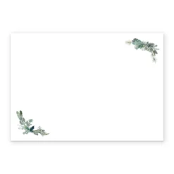 Pod Personalised Traditional Winter Wreath Christmas Card -Pod Shop F3100370 alt2