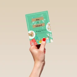 Pod Personalised Festive Wishes Christmas Card To Both Of You -Pod Shop F3100375 hand S