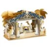 Hallmark Christmas Paper Wonder Card - 3D Nativity Scene Design