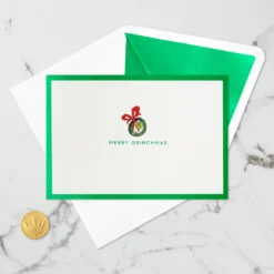 Hallmark Christmas Paper Wonder Card - 3D Dr. Seuss The Grinch Stole Design -Pod Shop PV.105.IXC7132 scaled