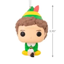 Hallmark Collectable Funko Pop Christmas Ornament - Buddy The Elf Design 7 Hallmark Collectable Funko Pop Christmas Ornament - Buddy The Elf Design -Pod Shop PV.151.SFH7837