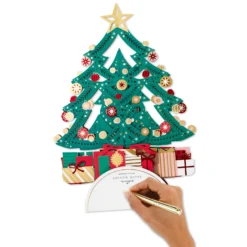 Hallmark Christmas Paper Wonder Card - 3D Festive Tree Design 14 Hallmark Christmas Paper Wonder Card - 3D Festive Tree Design -Pod Shop PV.161.XPJ9937 scaled