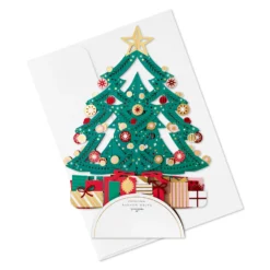 Hallmark Christmas Paper Wonder Card - 3D Festive Tree Design 15 Hallmark Christmas Paper Wonder Card - 3D Festive Tree Design -Pod Shop PV.191.XPJ9937 scaled