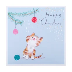 Hallmark Christmas Cards - Pack Of 8 In 1 Festive Cat Design -Pod Shop PV.502.25572283 scaled