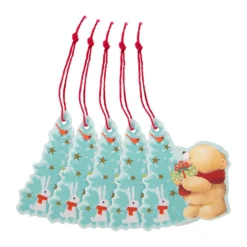 Hallmark 12M Forever Friends Christmas Roll Wrap & Gift Tag Pack - 3 Rolls & 3 Packs Of Gift Tags -Pod Shop PV.534.25575684 scaled